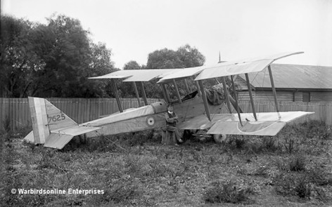 Airco DH6 aircraft