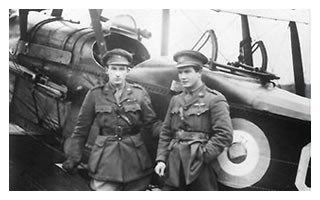 Captain C Matheson & Lieutenant C Fenwicke No3 Squadron AFC