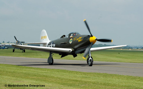 Bell P-39 Airacobra at Duxford UK