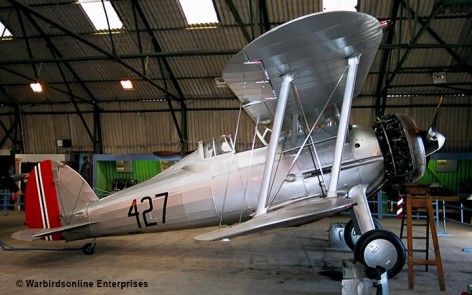 Gloster Gladiator, Shuttleworth Collection, Old Warden Uk