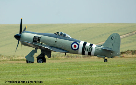 Hawker sea fury, duxford uk    | warbirds online