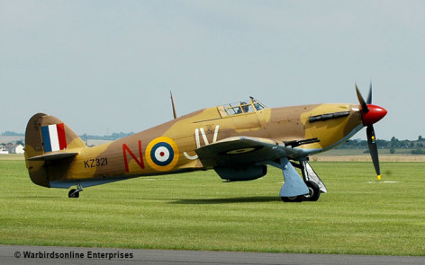 Hawker hurricane, duxford uk    | warbirds online