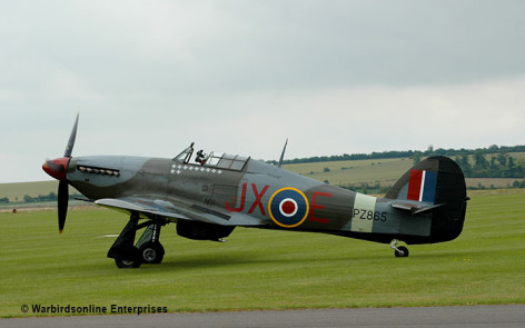 Hawker hurricane, duxford uk    | warbirds online