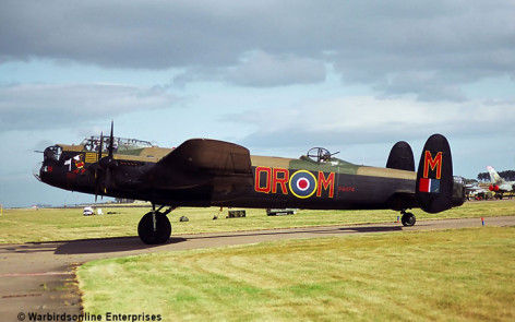 Avro lancaster, leuchars scotland    | warbirds online