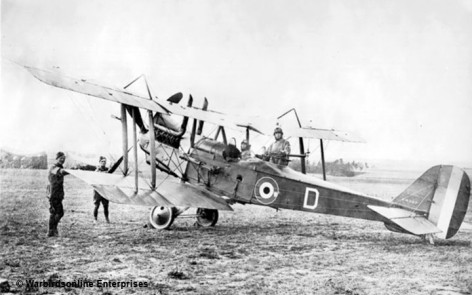 Royal Aircraft Factory R.E.8 A4397 3 Squadron AFC