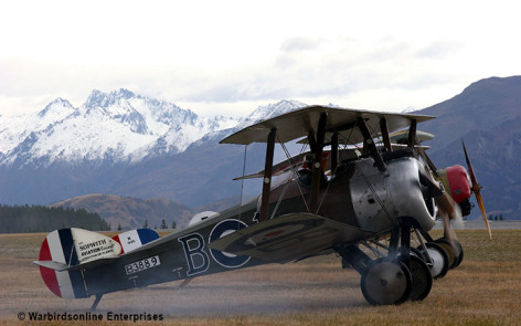 Sopwith Camel, Wanaka NZ