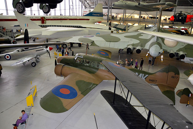 Imperial War Museum hanger Duxford
