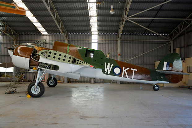 Bristol Beaufort restoration by Ralph Cusack Caboolture Qld