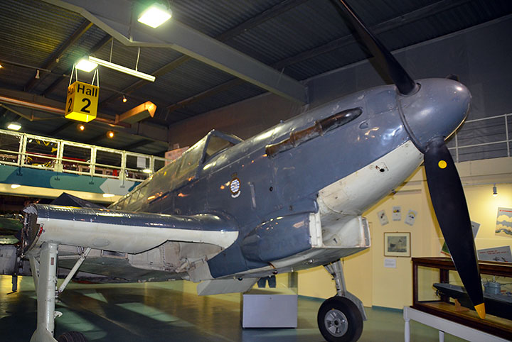 Fairey Fulmar aircraft at Fleet Air Arm Museum