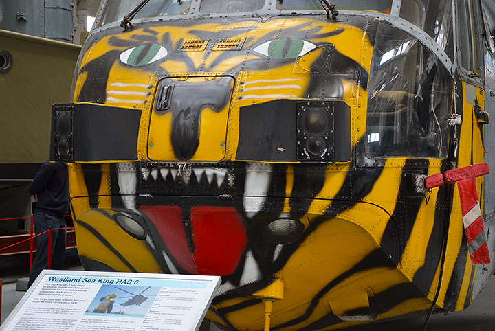 Sea King (XV712) Imperial War Museum Duxford UK