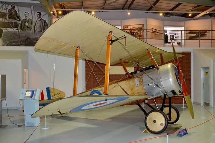 Sopwith Pup at Fleet Air Arm Museum