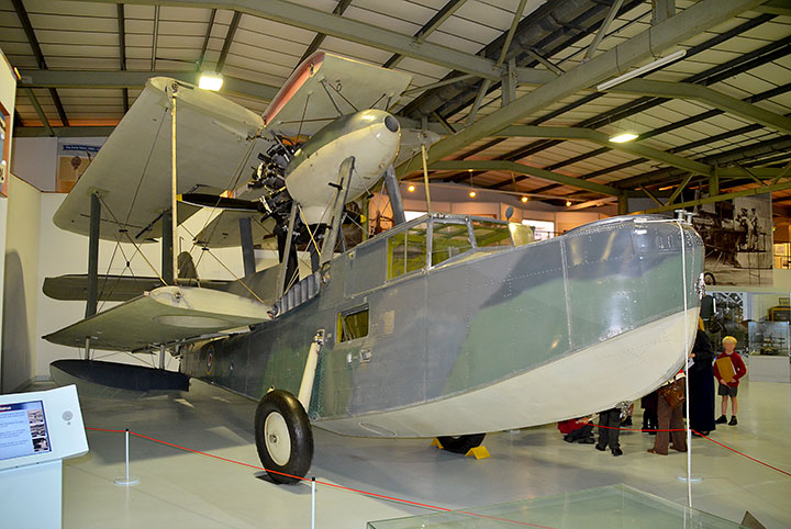 Westland Walrus aircraft at Fleet Air Arm Museum