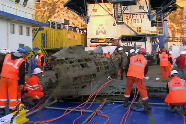 Reggiane Re.2000 Warbird recovered in Italian waters