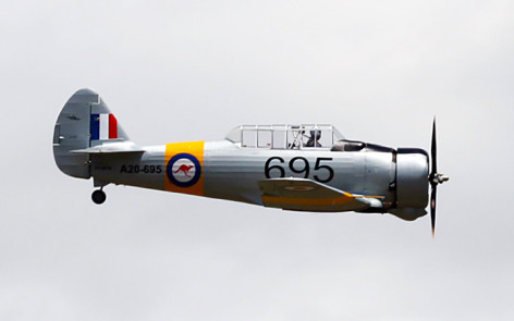 CAC Wirraway Warbird Great Eastern Fly-In 2014