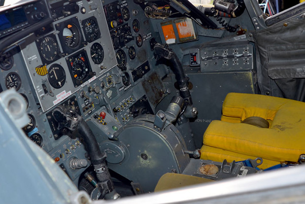 BAC Strikemaster cockpit