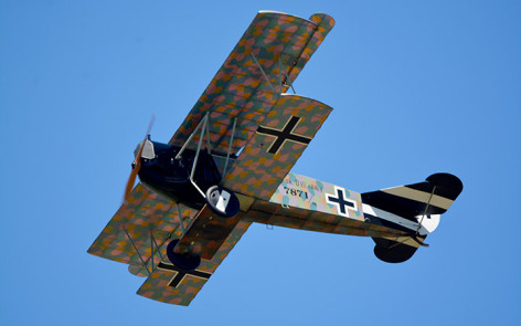 Fokker DV11 Tauranga airshow 2014