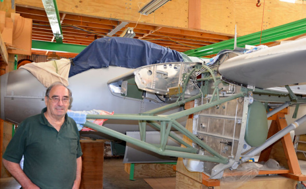 The late Glyn Powell de Havilland Mosquito restoration