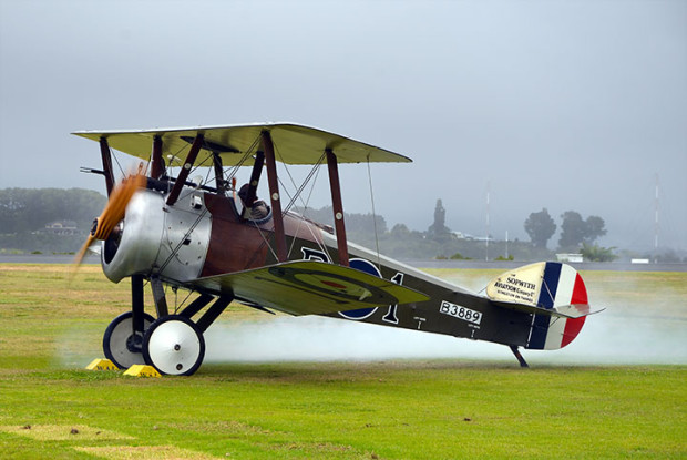 Sopwith Camel aircraft Tauranga NZ 2014