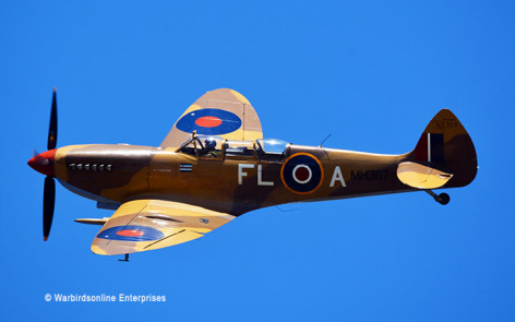 Supermarine Spitfire Tauranga airshow 2014