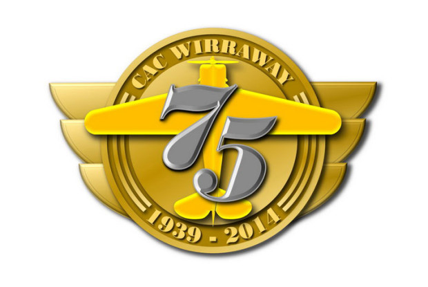 CAC Wirraway 75th Anniversary badge
