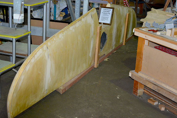 Airspeed Oxford Tailplane at Werribee Vic