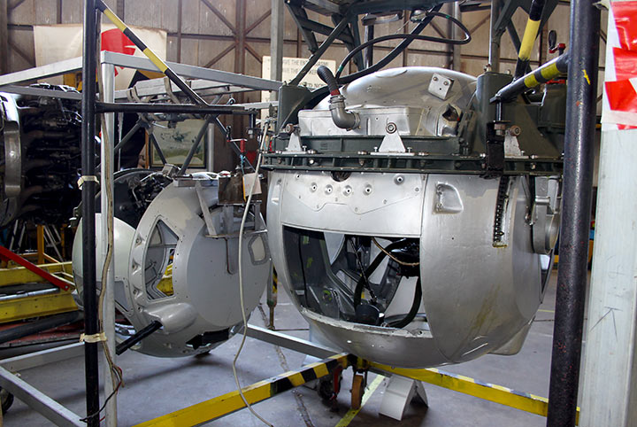 B-24 Liberator ball turrets