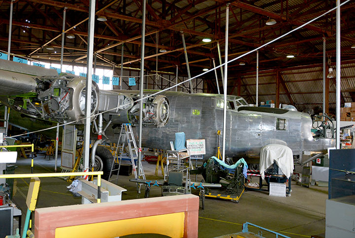 B-24 Liberator side view