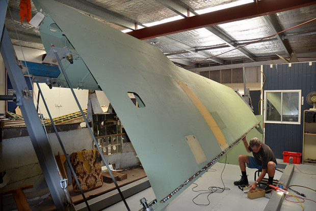 Bristol beaufort wing in wing jig    | warbirds online