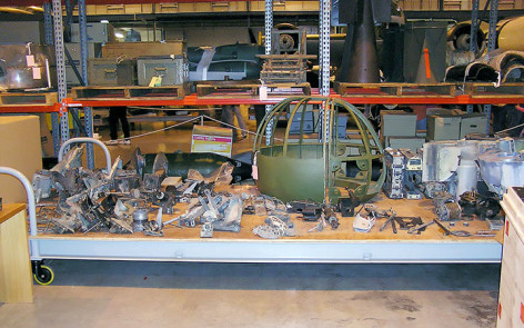 Hudson salvaged parts - image courtesy j kightly    | warbirds online