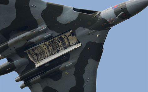Avro Vulcan bomb bay