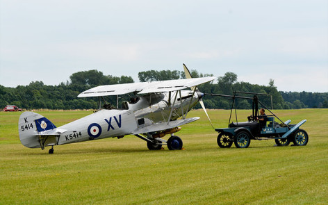 Hawker Hind & Model T Ford Hucks Starter