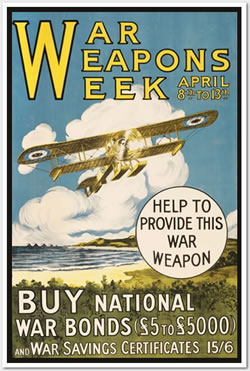 War Weapons Week poster- courtesy AWM ARTV06014