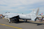 BAE Sea Harrier FA2s - rear view - Yeovilton airshow 2014