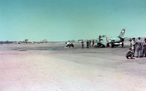 CAC Sabre 76 Sqn A94-939 Mt Isa Australia