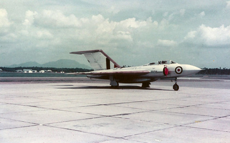 Gloster Javelin FAW7 XH754 at Butterworth