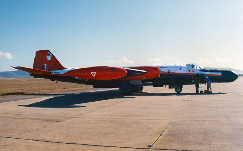 Raf canberra b. 6 wh953 transferred to radar research establishment's charge & used in various trials—nose section survives in uk    | warbirds online