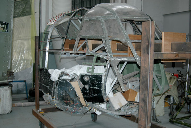 Bristol Blenheim Mk1 cockpit