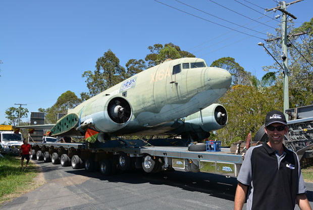 Douglas Dakota C-47A & owner Dave Kingshott