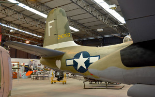 Douglas A20G Havoc tail section