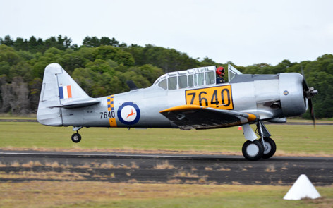 Harvard 7640 at Great Eastern Fly In 2015