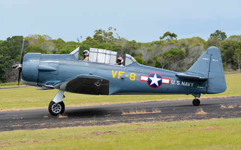 Harvard VH-NAG at Great Eastern Fly In 2015