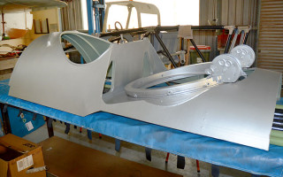 Hawker Demon "Dog House" upper cockpit section