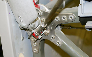 Hawker Demon fuselage joint