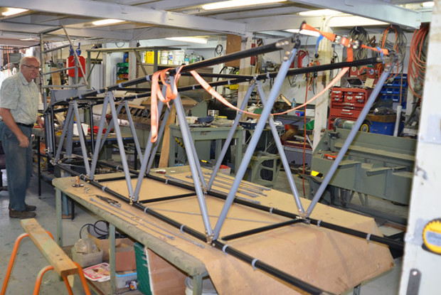 Hawker demon rear fuselage frame & ron lee    | warbirds online