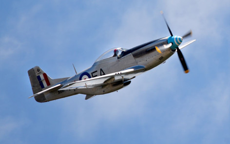 P51 Mustang "Snifter" is underway