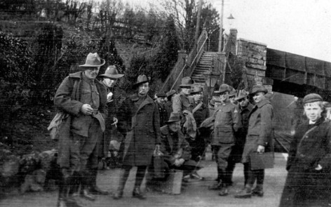 AFC personnel at Tetbury Railway