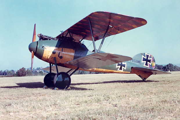 Albatros D.Va at Camden Serial D5390 17 - courtesy Ralph Cusack