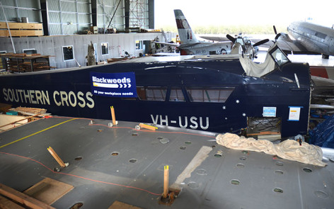 Fokker F.VIIb Southern Cross replica at HARS Albion Park NSW