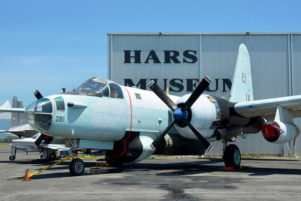 Lockheed Neptune outside HARS Museum