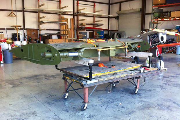 Cac boomerang a46-140 centre section - t6 mk-4    | warbirds online